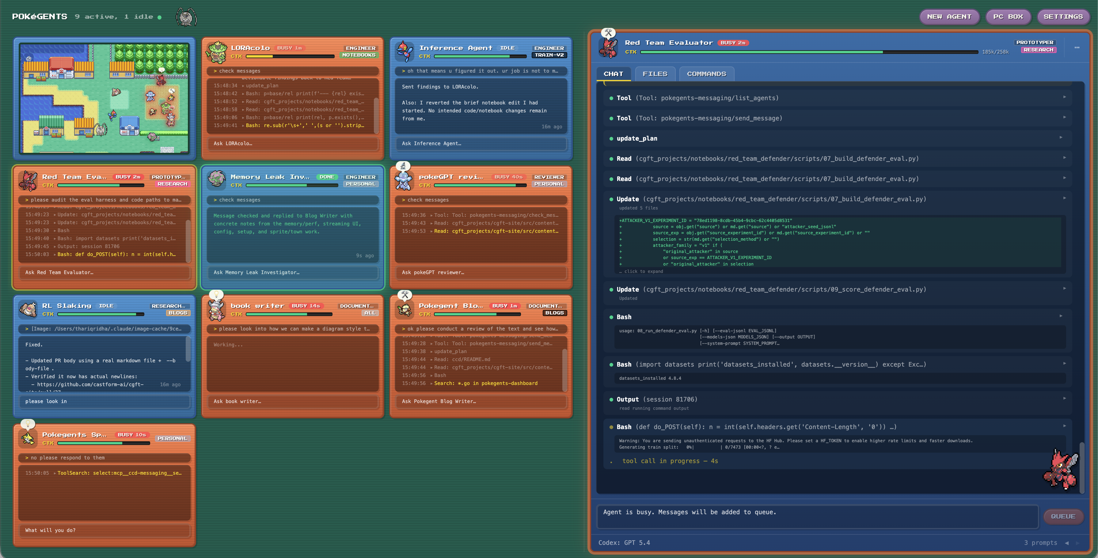 pokegents: making multi-agent coding feel like a team