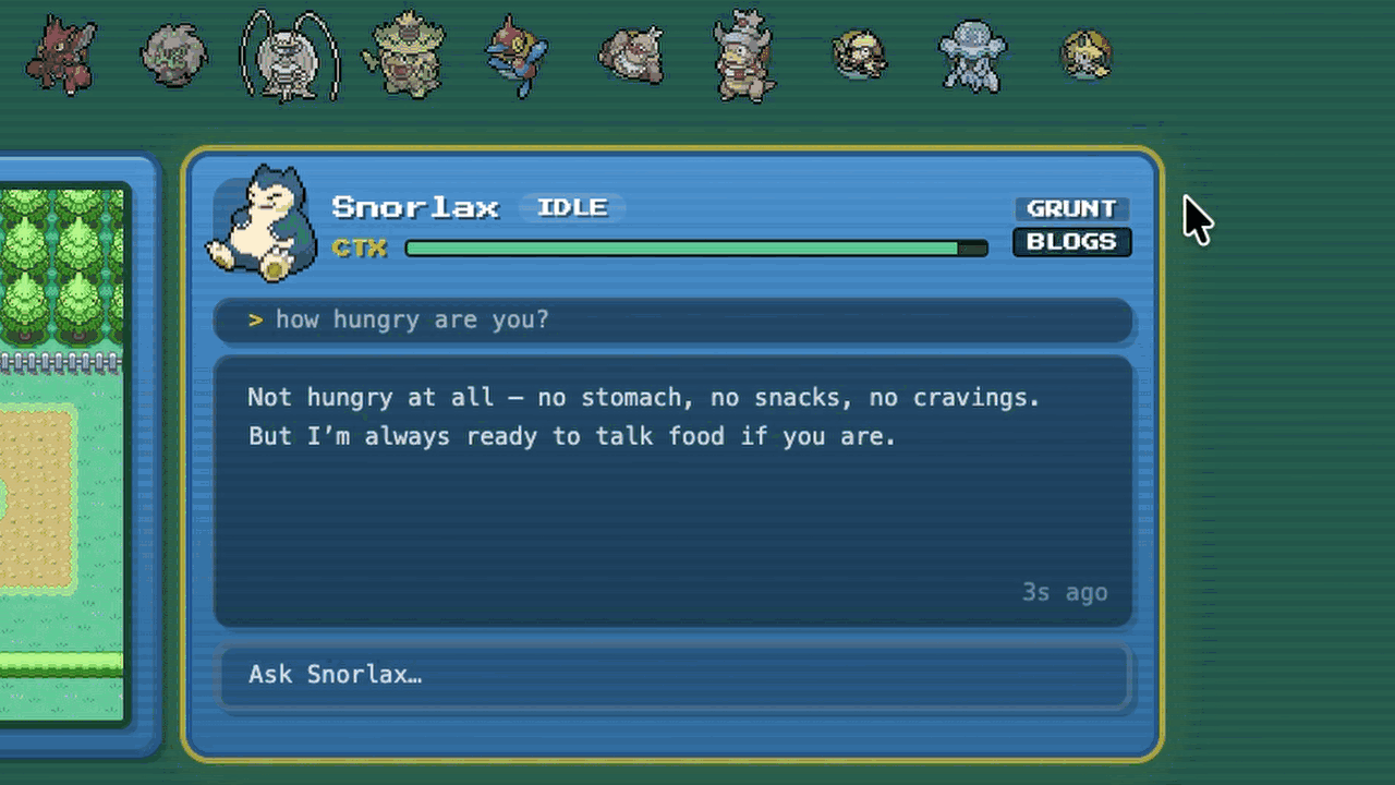 snorlax pokeball collapse animation